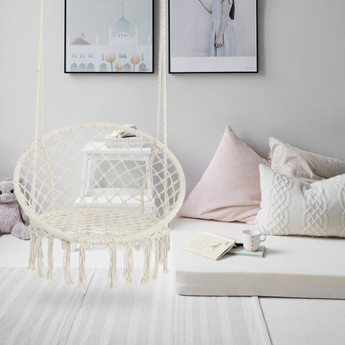 Le Cocon Suspendu : Fauteuil Macramé Bien-Être