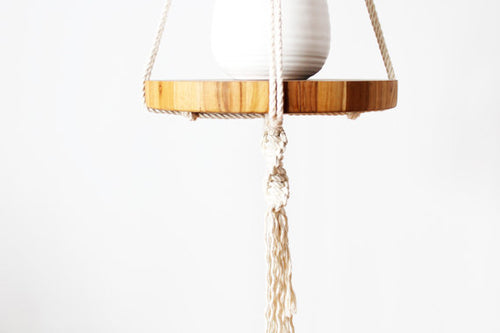 Suspension Oasis : Sérénité Végétale & Coton Naturel